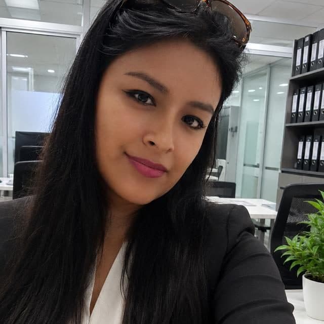 Griselda Leonardo, consultora en soluciones de software, en su oficina